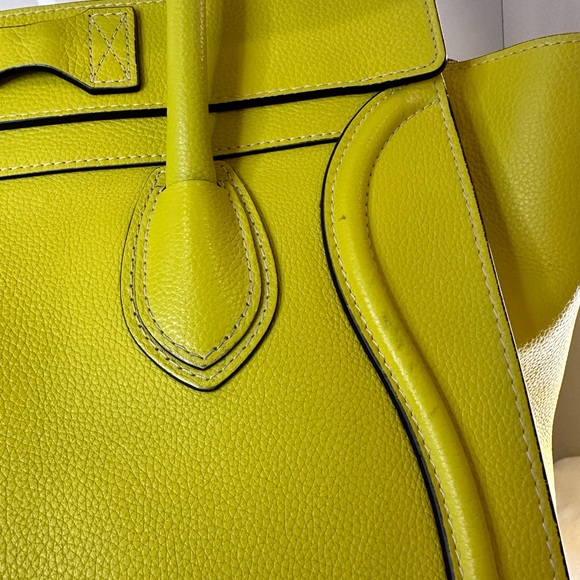 Authentic Celine Mini Luggage tote handbag - Picture 11 of 17